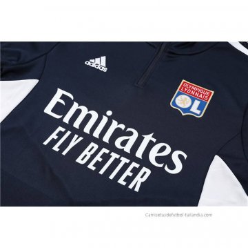 Chandal de Sudadera del Lyon 2022-2023 Azul