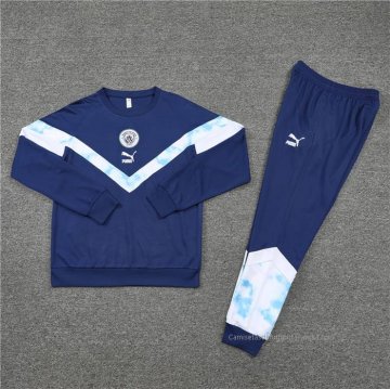 Chandal de Sudadera del Manchester City 2022 Azul