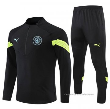 Chandal de Sudadera del Manchester City 2022-2023 Negro