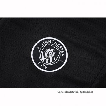 Chandal de Sudadera del Manchester City Nino 2025-2026 Negro