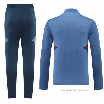 Chandal de Sudadera del Manchester United 2022-2023 Azul