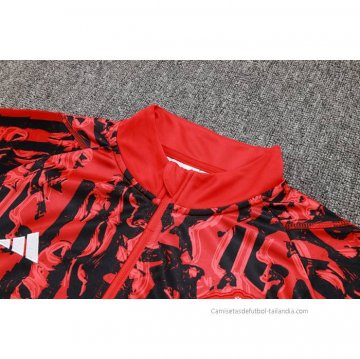 Chandal de Sudadera del Manchester United 2023-2024 Rojo