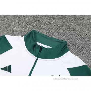 Chandal de Sudadera del Mexico Nino 2023-2024 Blanco