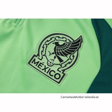 Chandal de Sudadera del Mexico Nino 2026-2027 Verde
