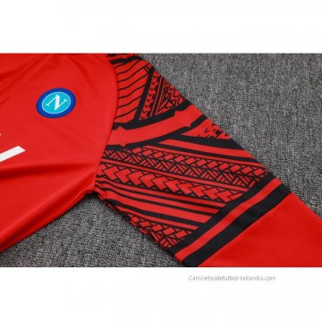 Chandal de Sudadera del Napoli 2023-2024 Rojo