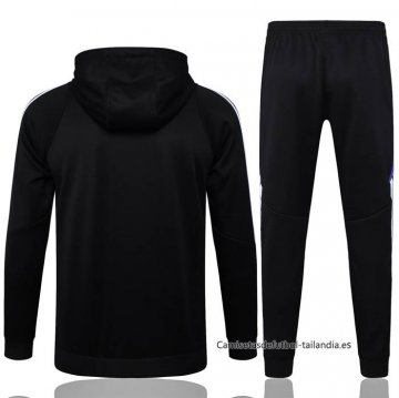 Chandal de Sudadera del NinoNinoReal Madrid Nino 2024-2025 Negro
