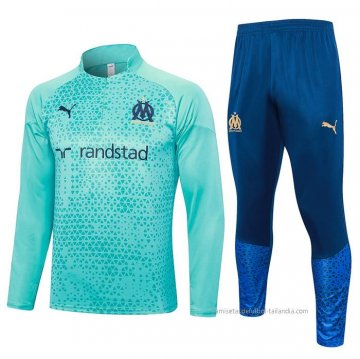 Chandal de Sudadera del Olympique Marsella Nino 2023-2024 Verde Chandal de Sudadera del Olympique Marsella Nino 2023-2024 Verde