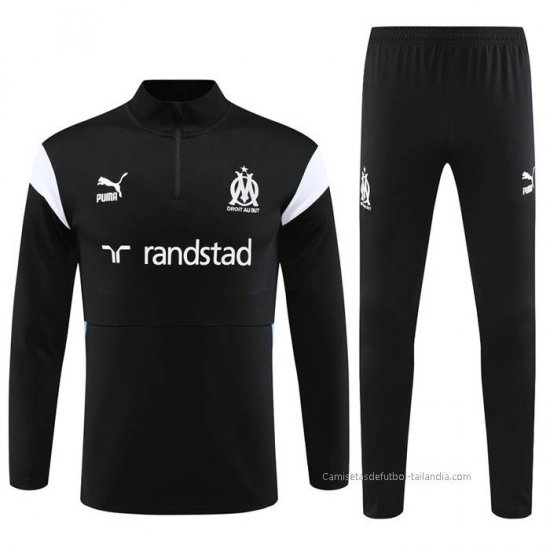 Chandal de Sudadera del Olympique Marsella Nino 2023-2024 Negro - Haga un click en la imagen para cerrar