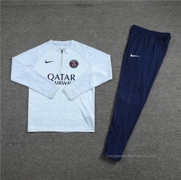 Chandal de Sudadera del Paris Saint-Germain 2022-2023 Gris