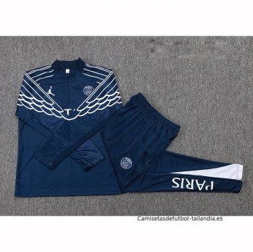 Chandal de Sudadera del Paris Saint-Germain 2025-2026 Azul