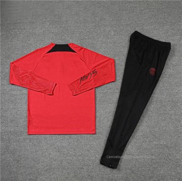 Chandal de Sudadera del Paris Saint-Germain Jordan 2022-2023 Rojo