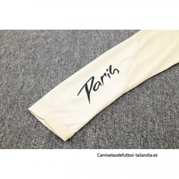 Chandal de Sudadera del Paris Saint-Germain Nino 2023-2024 Beige