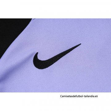 Chandal de Sudadera del Paris Saint-Germain Nino 2023-2024 Violeta Claro