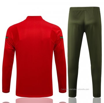 Chandal de Sudadera del Portugal 2021-2022 Rojo