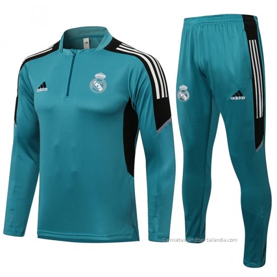 Chandal de Sudadera del Real Madrid 2021-2022 Azul - Haga un click en la imagen para cerrar