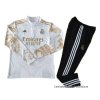 Chandal de Sudadera del Real Madrid Dragon 2024-2025 Blanco Chandal de Sudadera del Real Madrid Dragon 2024-2025 Blanco