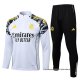 Chandal de Sudadera del Real Madrid Nino 2025-2026 Blanco