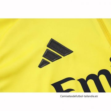 Chandal de Sudadera del Real Madrid Nino 2025-2026 Amarillo