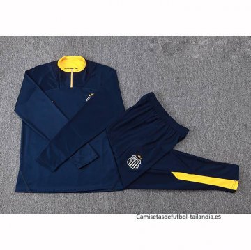 Chandal de Sudadera del Santos 2025-2026 Azul