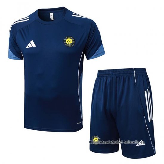 Chandal del Al Nassr Manga Corta 2025-2026 Azul - Pantalon Corto - Haga un click en la imagen para cerrar