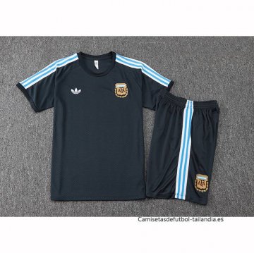 Chandal del Argentina Manga Corta 2025-2026 Gris - Pantalon Corto
