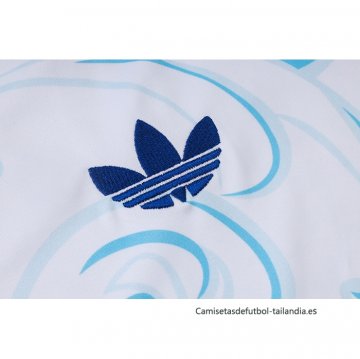 Chandal del Argentina Manga Corta 2026-2027 Blanco - Pantalon Corto