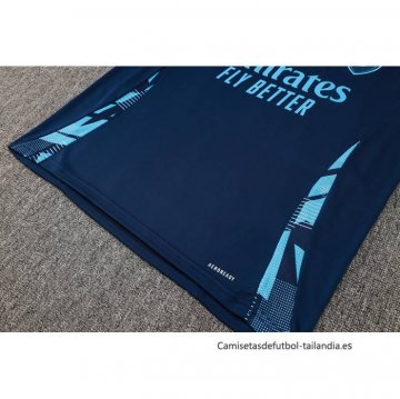 Chandal del Arsenal Manga Corta 2024-2025 Azul - Pantalon Corto