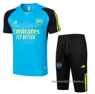 Chandal del Arsenal Manga Corta 2024-2025 Azul - Pantalon Corto Chandal del Arsenal Manga Corta 2024-2025 Azul - Pantalon Corto