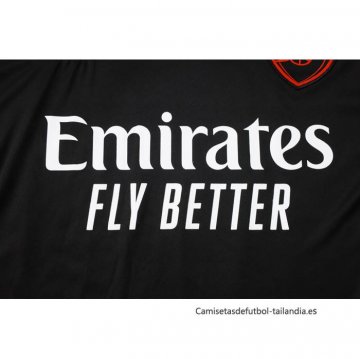 Chandal del Arsenal Manga Corta 2024-2025 Negro - Pantalon Corto