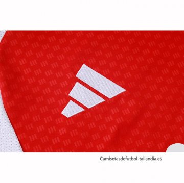Chandal del Arsenal Manga Corta 2026-2027 Rojo - Pantalon Corto