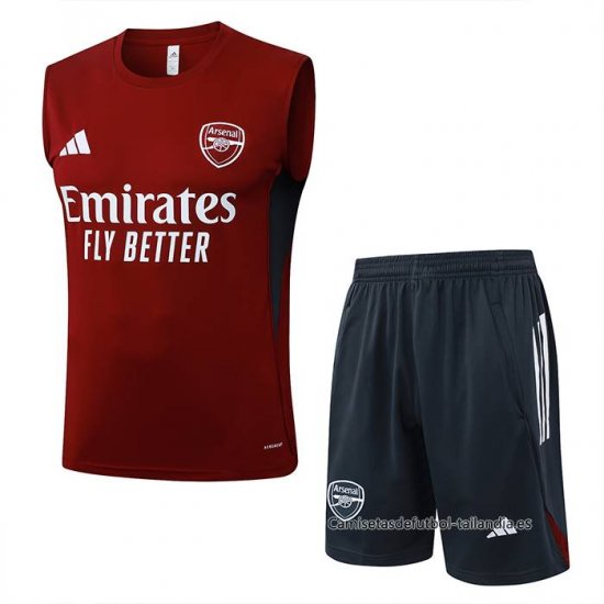 Chandal del Arsenal Sin Mangas 2025-2026 Rojo - Haga un click en la imagen para cerrar