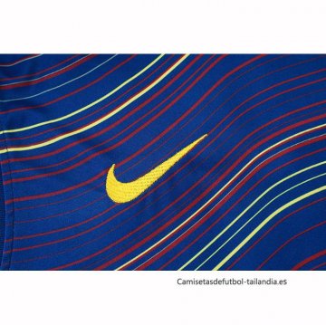 Chandal del Barcelona Sin Mangas 2025-2026 Azul Amarillo