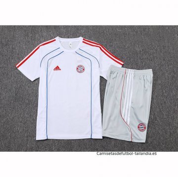 Chandal del Bayern Munich Manga Corta 2025-2026 Blanco - Pantalon Corto