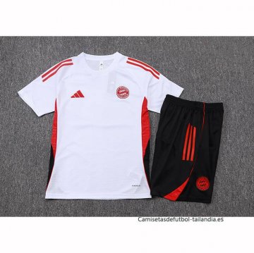 Chandal del Bayern Munich Manga Corta 2025-2026 Blanco - Pantalon Corto