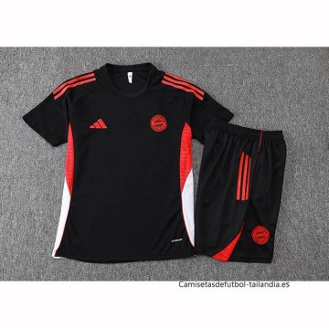 Chandal del Bayern Munich Manga Corta 2025-2026 Negro - Pantalon Corto