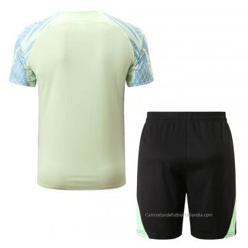 Chandal del Brasil Manga Corta 2022-2023 Verde - Pantalon Corto