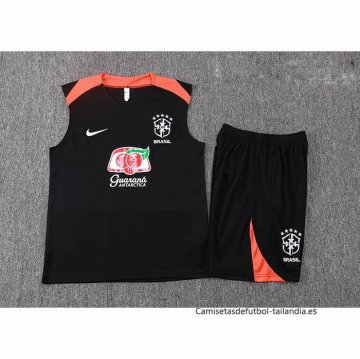 Chandal del Brasil Sin Mangas 2025-2026 Negro