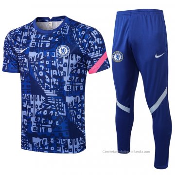 Chandal del Chelsea Manga Corta 2021-2022 Azul