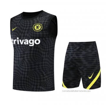 Chandal del Chelsea Sin Mangas 2022-2023 Negro Chandal del Chelsea Sin Mangas 2022-2023 Negro