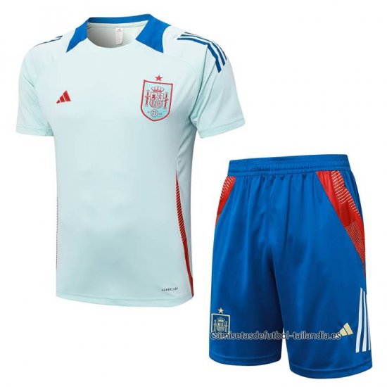 Chandal del Espana Manga Corta 2024-2025 Azul - Pantalon Corto - Haga un click en la imagen para cerrar