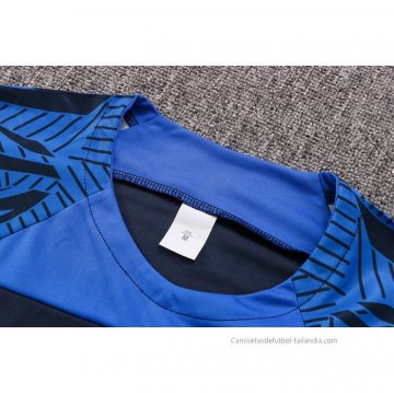 Chandal del Francia Manga Corta 2022-2023 Azul