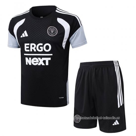 Chandal del Inter Miami Manga Corta 2026-2027 Negro - Pantalon Corto - Haga un click en la imagen para cerrar