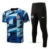 Chandal del Inter Milan Manga Corta 2022-2023 Azul Chandal del Inter Milan Manga Corta 2022-2023 Azul