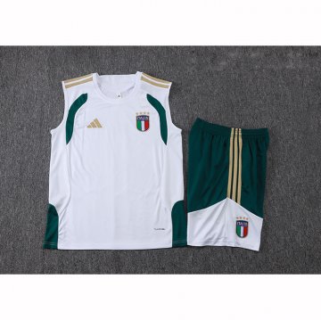 Chandal del Italia Sin Mangas 2025-2026 Blanco