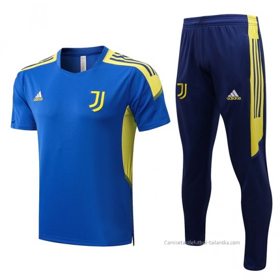 Chandal del Juventus Manga Corta 2022-2023 Azul - Haga un click en la imagen para cerrar