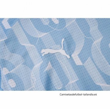 Chandal del Manchester City Manga Corta 2024-2025 Azul - Pantalon Corto