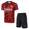 Chandal del Manchester United Manga Corta 2023-2024 Rojo - Pantalon Corto Chandal del Manchester United Manga Corta 2023-2024 Rojo - Pantalon Corto