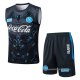 Chandal del Napoli Sin Mangas 2025-2026 Negro
