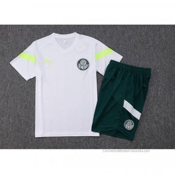 Chandal del Palmeiras Manga Corta 2023-2024 Blanco - Pantalon Corto