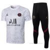 Chandal del Paris Saint-Germain Jordan Manga Corta 2021-2022 Blanco Chandal del Paris Saint-Germain Jordan Manga Corta 2021-2022 Blanco